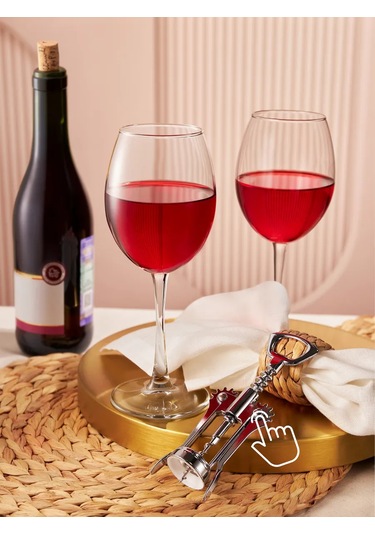 Pasabahce 6 Adet 630 Ml Cam Şarap Kadehi Seti 10944917 Beyaz