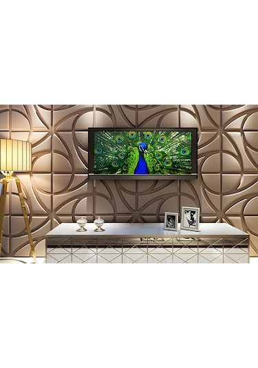 3 Boyutlu Boyanabilir Pvc Duvar Paneli Trend 50-50 Cm 4 Adet-1 Metrekare