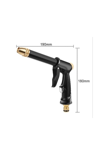 Xianwen Hallow Taşınabilir Yüksek Basınçlı Sulama Makinesi Siyah