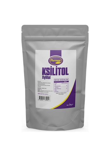 Parmor Ksilitol 1Kg Menşei:Uzakdoğu