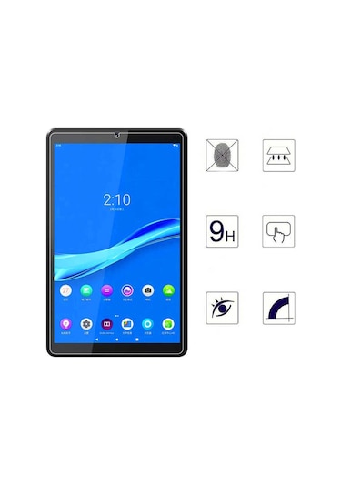 Lenovo Uyumlu M10 Plus Tb-X606F Tb-X606X Tablet Temperli Cam Ekran Koruy