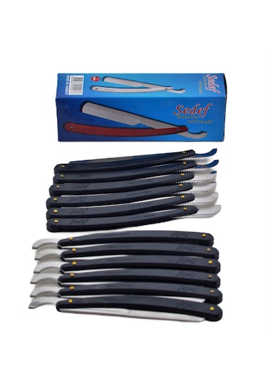 Sedef 12 Adet Siyah Tıraş Usturası