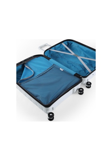 Ççs 5263 Polipropilen Kabin Boy Valiz Beyaz