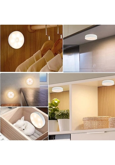 Hareket Sensörlü Led Lamba Çok Renkli