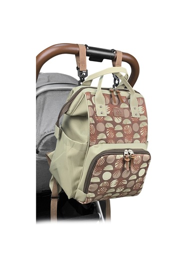 Paris Anne Bebek Bakım Sırt Çantası Cacao Bej