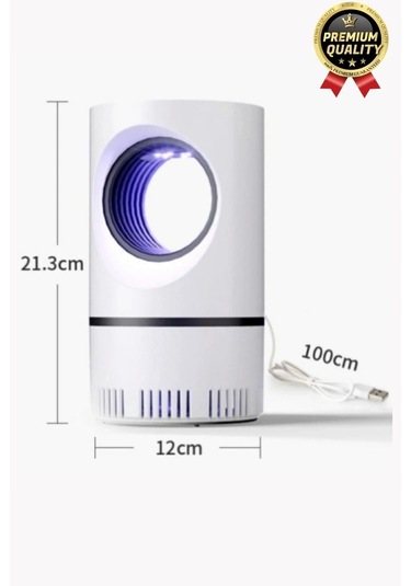 Premium Kimyasalsız Sessiz Şarjlı Uv 6 Işıklı Elektrikli Haşere Böcek Sinek Kovucu Öldürücü Lamba