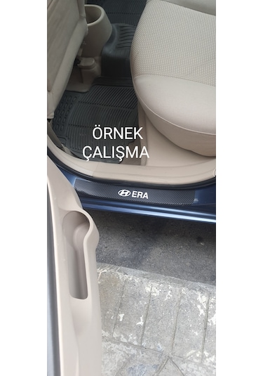 Kia Rio Karbon Kapı Eşiği Oto Sticker 4 Adet