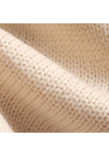 Parti İçin Kazak Yelek Üst Gevşek Kalın Rahat Rahat Eğlence Dış Giyim Sarı