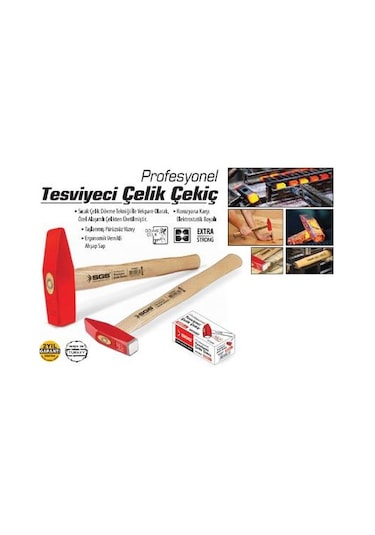 Sgs Extra Tesviyeci Çelik Çekiç 500 Gr