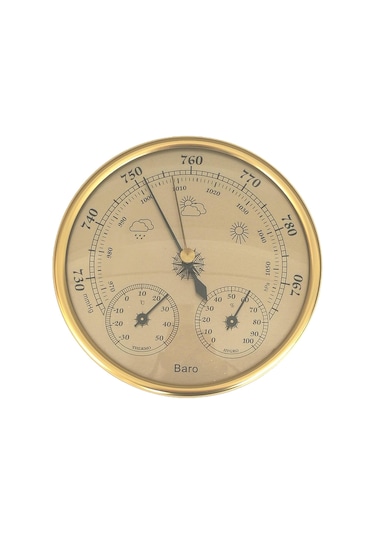 Jms Hassas 3'ü 1 Arada Barometre Termometre İç Ve Dış Mekan Kullanımı İçin Higrometre Nem Ölçer