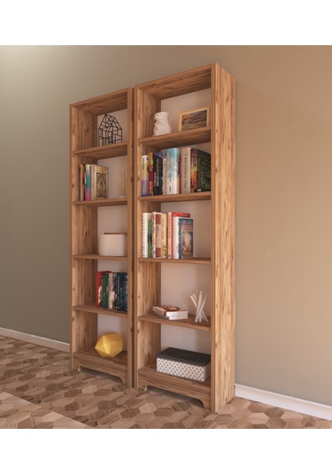 Nur Mobilya 2'li Kitaplık Seti Atlantikçam