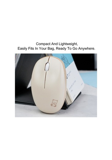 Dancemonkey Şık & Kaliteli Kablosuz Fare: Sessiz Tıklama, Pürüzsüz Kullanım, Renkli Seçenekler Optik Optik