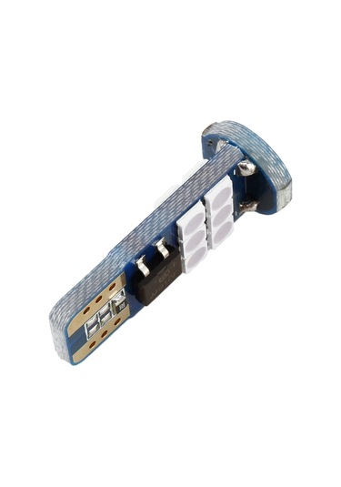 Sones 2 Adet T10 Dc12 / 1w 9led Smd-3030 Araba Park Lambası Mavi Işık