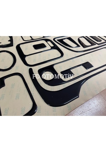 Honda Civic IES 1995-2001 Maun Kaplama Seti Piano Black Renk