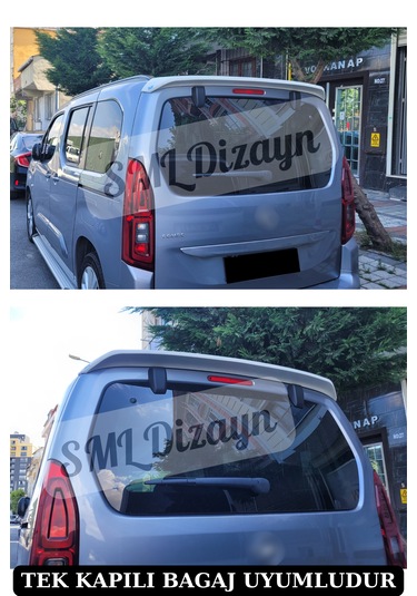 Opel Combo Spoiler 2020-2024 Plastik Spoyler Rüzgarlık