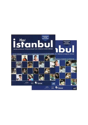 Yeni İstanbul A2 Ders Kitabı+Çalışma Kitabı+Karekod