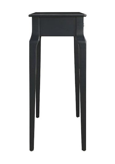 Wooding 100 Cm Çekmeceli Masif Siyah Lake Bonamy Dresuar Siyah