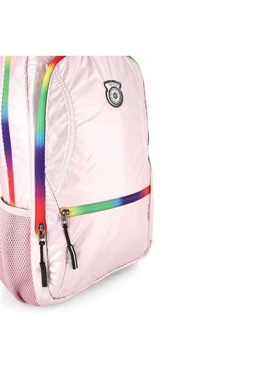 Young 51516 Okul Sırt Çantası Pembe Çok Renkli