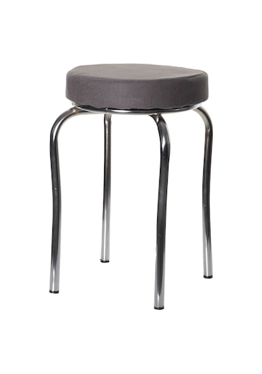 Tabure Kumaş Gri ( 4 Adet )