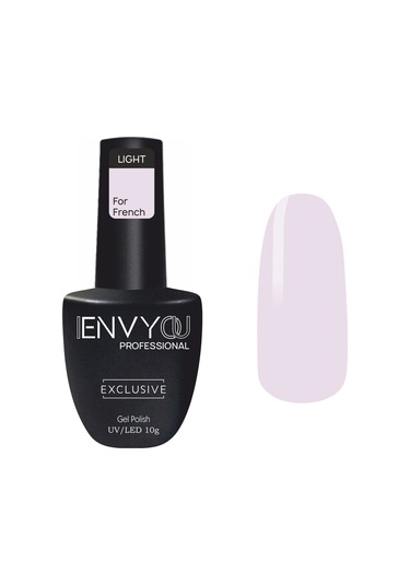 Envy Kalıcı Oje For French Collection Yarı Şeffaf Light Nude Kalıcı Oje 10gr