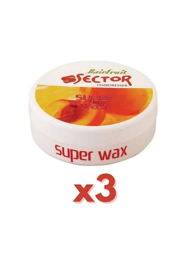 Sector Hairmate Superwax Strong Güçlü Turuncu Wax 150 Ml 3 Adet