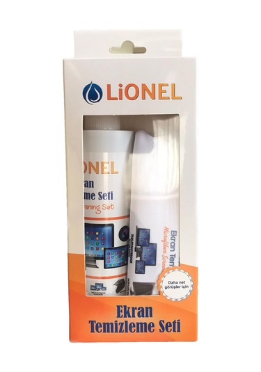 Lionel Ekran Temizleme Seti 250 Ml Temizleme Spreyi + 30x30 Cm Mikrofiber Temizleme Bezi-181
