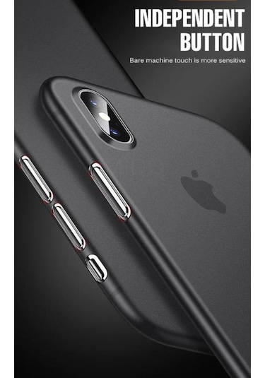 Apple Uyumlu iPhone XS Max Ultra Ince Mat Slim Fit Kaliteli Kilif 418340706