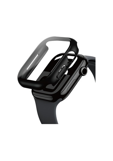 Watch 10 46mm Amazingthing Radix Minimal Fullguard Sert Pc Kasa Ve Ekran Koruyucu Siyah