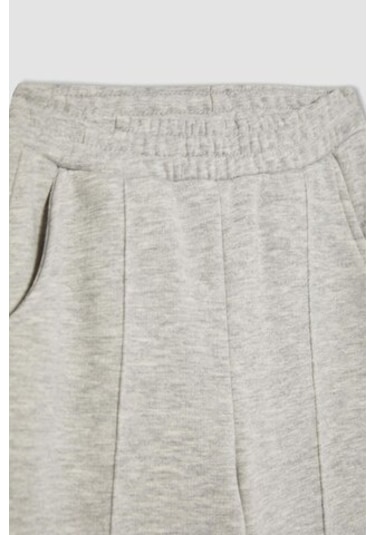 DeFacto Kız Çocuk Wide Leg Pantolon B7784A8NSGR210 Gri