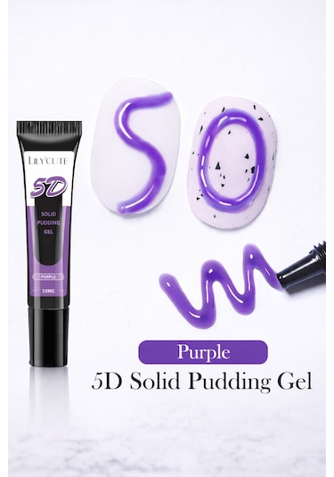 Lilycute Solid Pudding Gel 5 D 10 Ml Purple