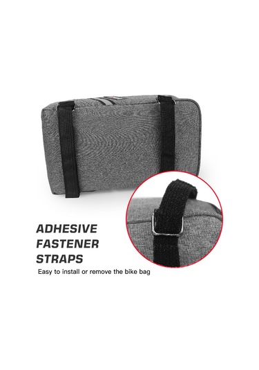 Moveevo 5l Kanvas Bisiklet Arka Raf Çantası - Kamuflaj Rengi, 28x16x11cm, 290g Yüksek Kapasiteli Taşıma Çantası Çok Renkli