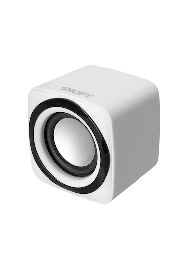 Snopy SN-C5 2.0 Multimedia USB Hoparlör Beyaz