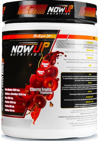 Nowup Nutrition Pre-Workout / Cherry 360 G