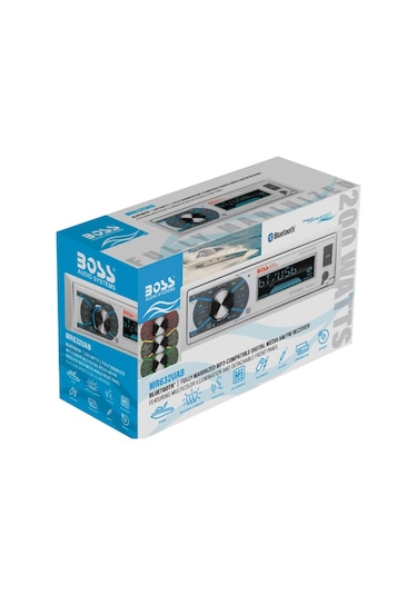 Boss Audio Systems Mr632Uab Usb, Aux Girişli Bluetoothlu Marin Teyp
