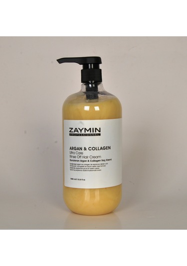 Zaymın Durulanan Argan & Collagen Saç Kremi 1 L
