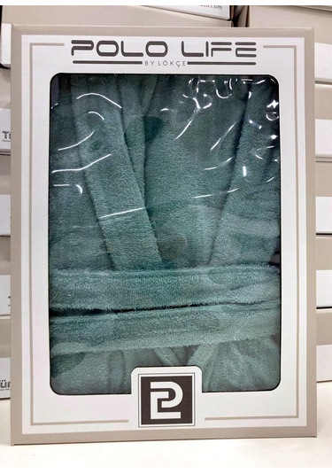 Polo Life Kutulu Bamboo Tek Bornoz Şalyaka-yeşil Xl Beden Yeşil