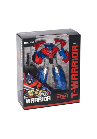 Lj1652 Metal Gövdeli Dönüşebilen Robot -gepettoys