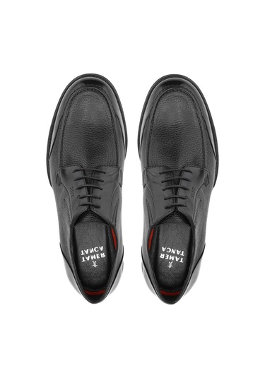 Tamer Tanca Erkek Hakiki Deri Casual Ayakkabı 537 3391 Erk Ayk Y24 Syh Fltr/bfl Siyah