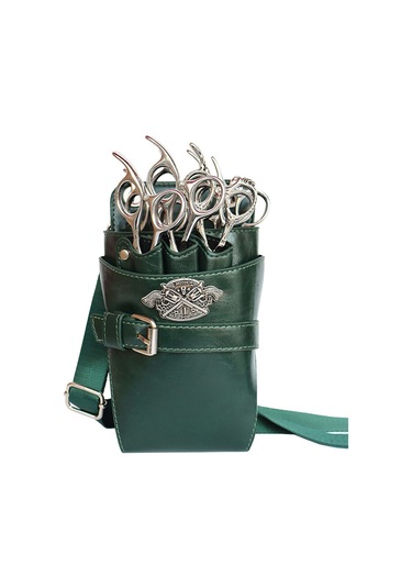 Singree Berber, Kuaför Ve Evcil Hayvan Bakıcıları İçin Çift Kullanımlı Bel/üst Çantası Araç Çantası - 7 Adet Kesici Konumu Çıkarılabilir , Pu Deri, Siyah