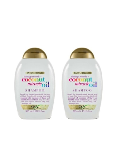 OGX Coconut Miracle Oil Şampuan 2 x 385 ML