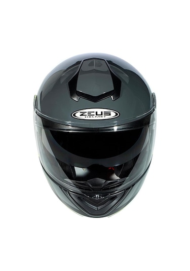 Zeus Zs-3050 Be7 Grey Fluo Yellow Çene Açılır Motosiklet Kaskı