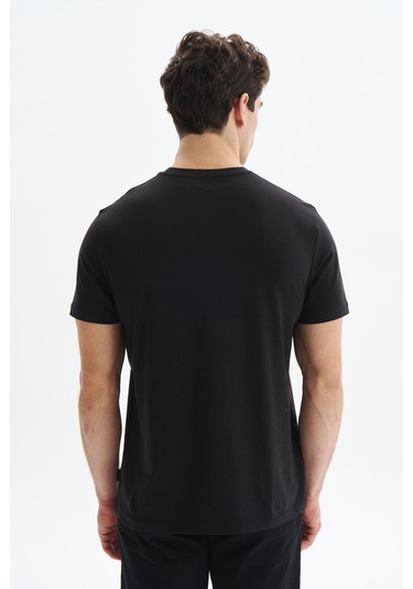 Arma Erkek Regular Fit Yazı Baskılı Süprem Bisiklet Yaka Tişört Y29344472702 Siyah