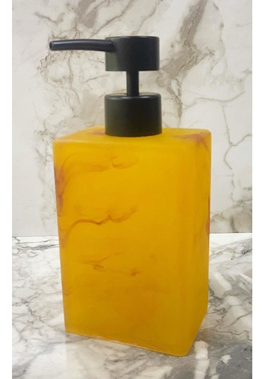 Sıvı Sabunluk Amber Renk Polyester Sıvı Sabunluk