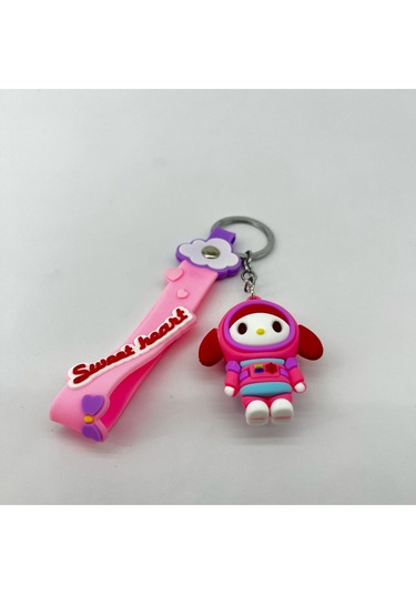Sanrio Silikon Bileklikli Anahtarlık/çanta Süsü