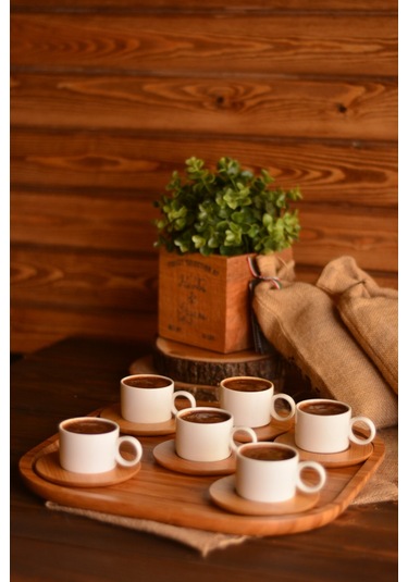 Bambum Mocha Kare Tepsi 33.5 x 33.5 x 1.8 CM