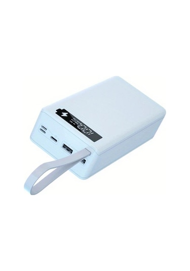 Honeybeeshop Beyaz 12 Bolum Cikarilabilir Kaynak Gerektirmeyen 12 Hucreli 18650 Pil Guc Bankasi Kiti Tasinabilir Guc Kaynagi Kutusu Dıy