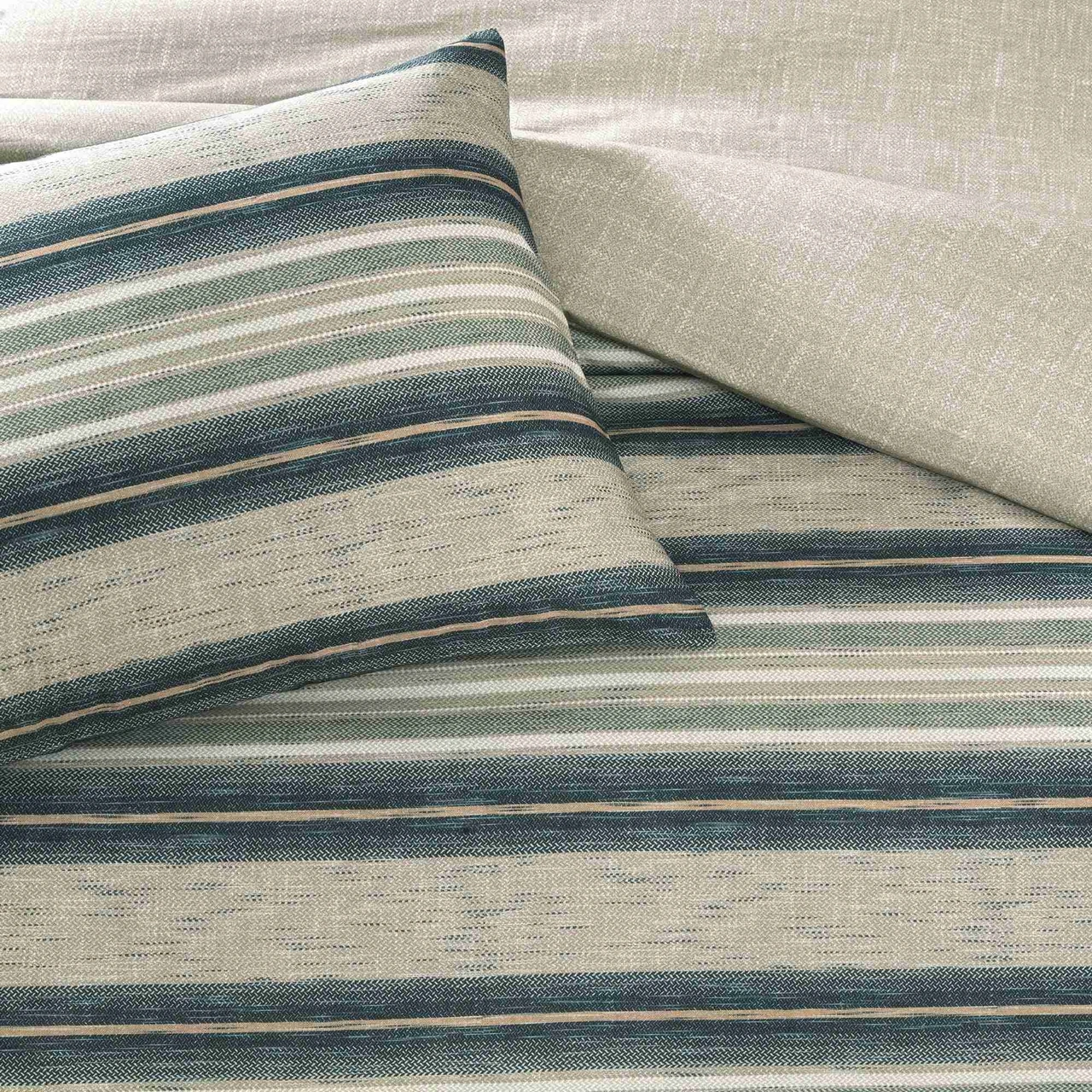 Taç Nores Ranforce Çift Kişilik Nevresim Takımı Mavi 000000001000051044 MAVI