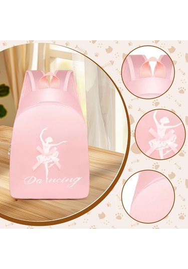 Suntek Bale Dans Sırt Çantası Sevimli Çocuk Seyahatleri İçin Pembe