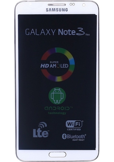 Samsung Uyumlu Galaxy Note 3 Neo N7505 Lcd Ekran Dokunmatik Beyaz Revizy