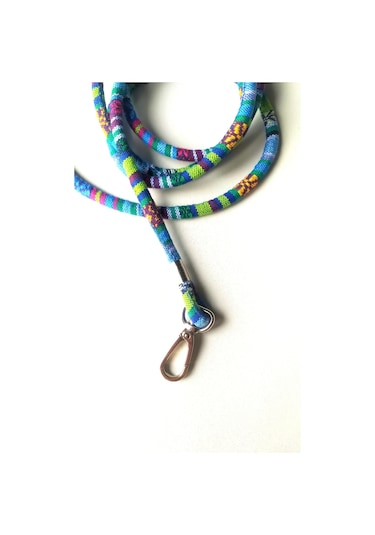 Glax Tools Kedi Köpek Gezdirme İpi Zinciri Tasma Halatı Kayışı Mavi 150 CM Mavi